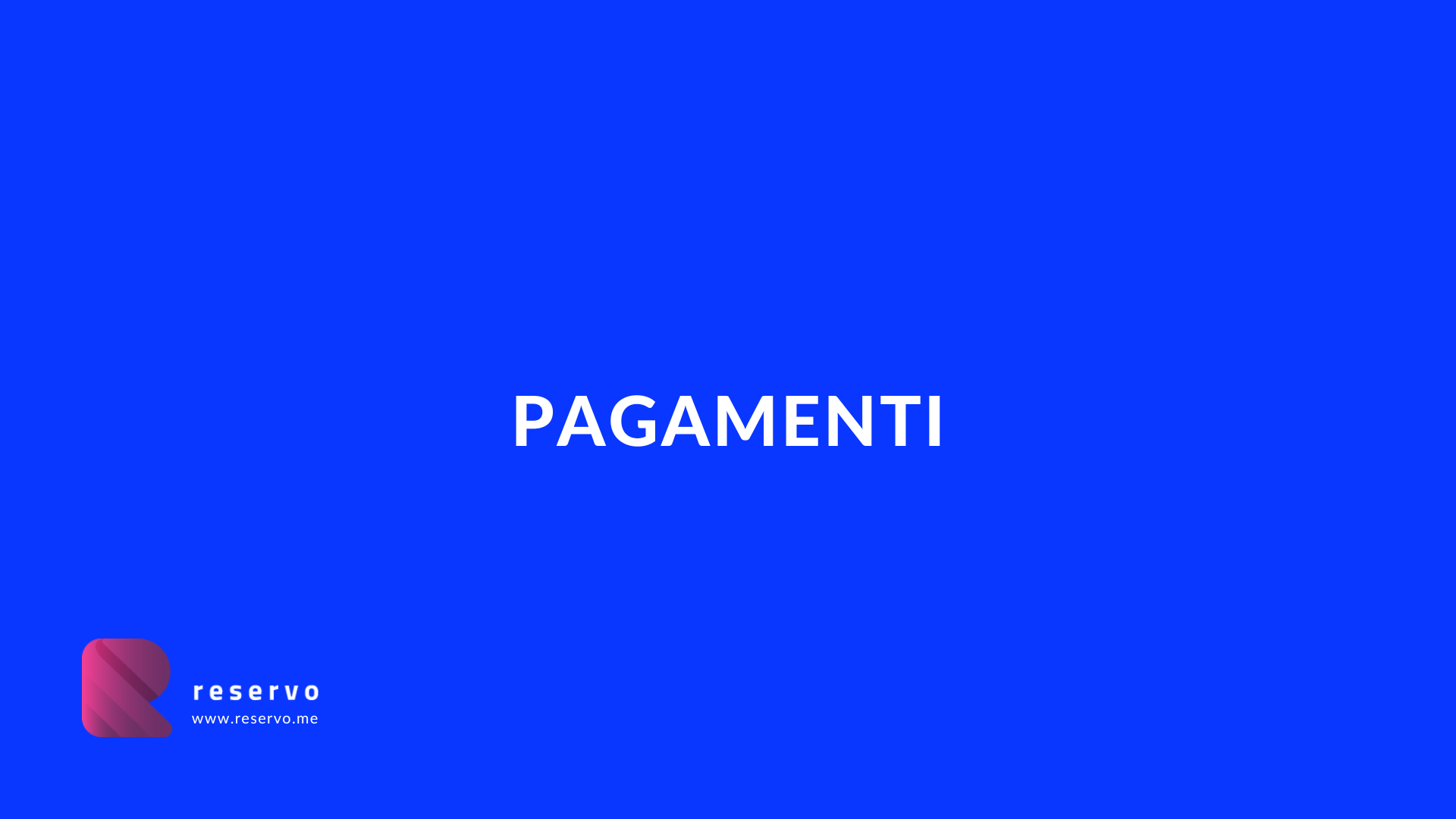 Dettagli pagamenti 